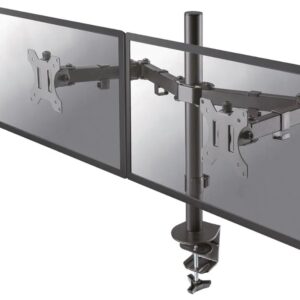 זרוע מפרקית שולחני לזוג מסכים 32"-10" Newstar FPMA-D550DBLACK